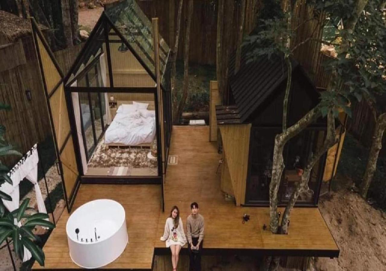 Hotel Morning Star Glamping Ban Pok Nai Exterior foto