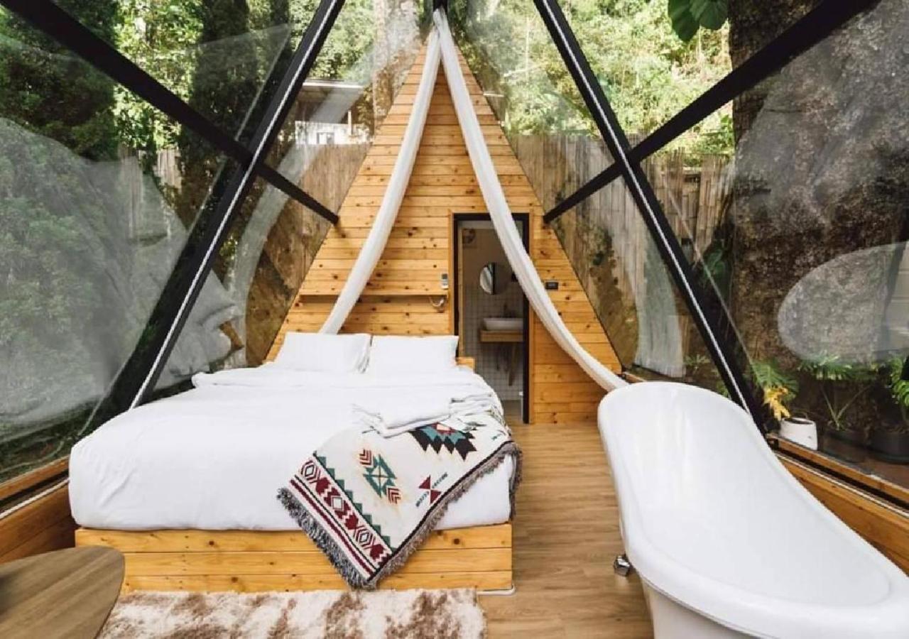 Hotel Morning Star Glamping Ban Pok Nai Exterior foto