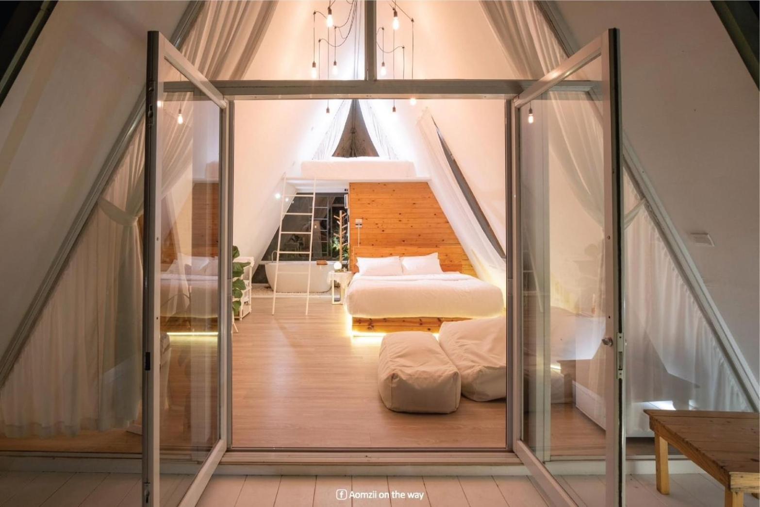 Hotel Morning Star Glamping Ban Pok Nai Exterior foto