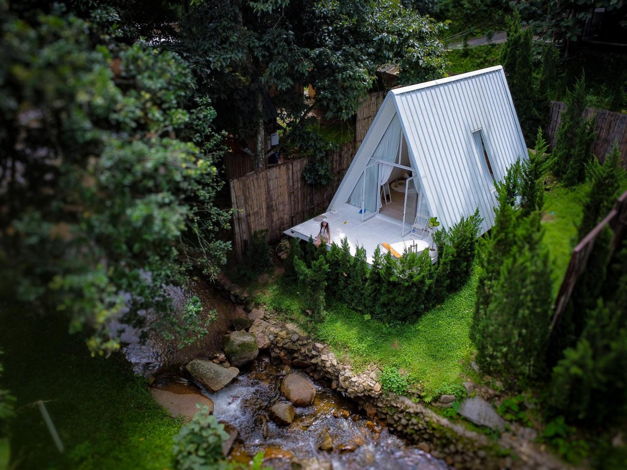 Hotel Morning Star Glamping Ban Pok Nai Exterior foto