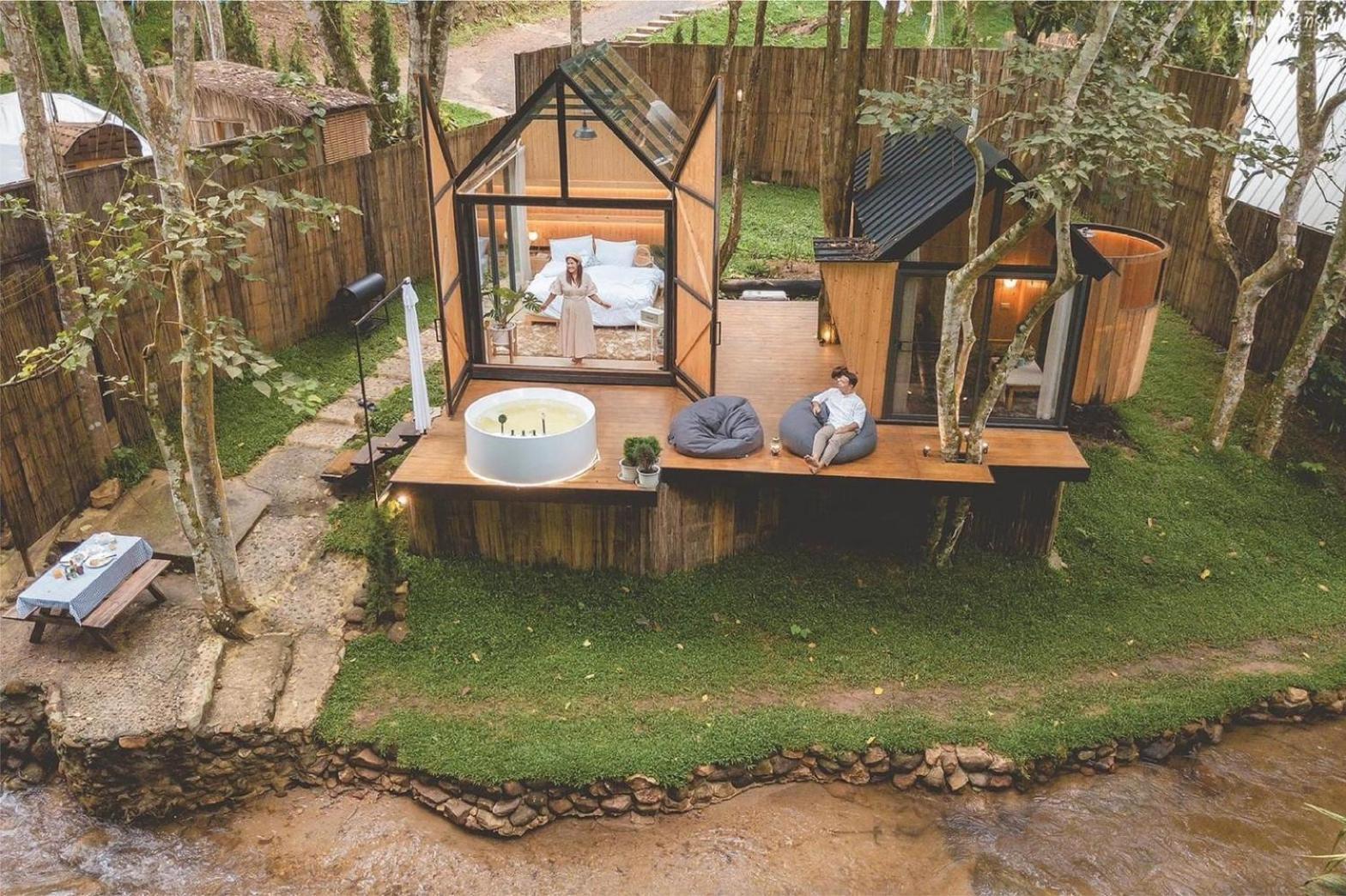 Hotel Morning Star Glamping Ban Pok Nai Exterior foto