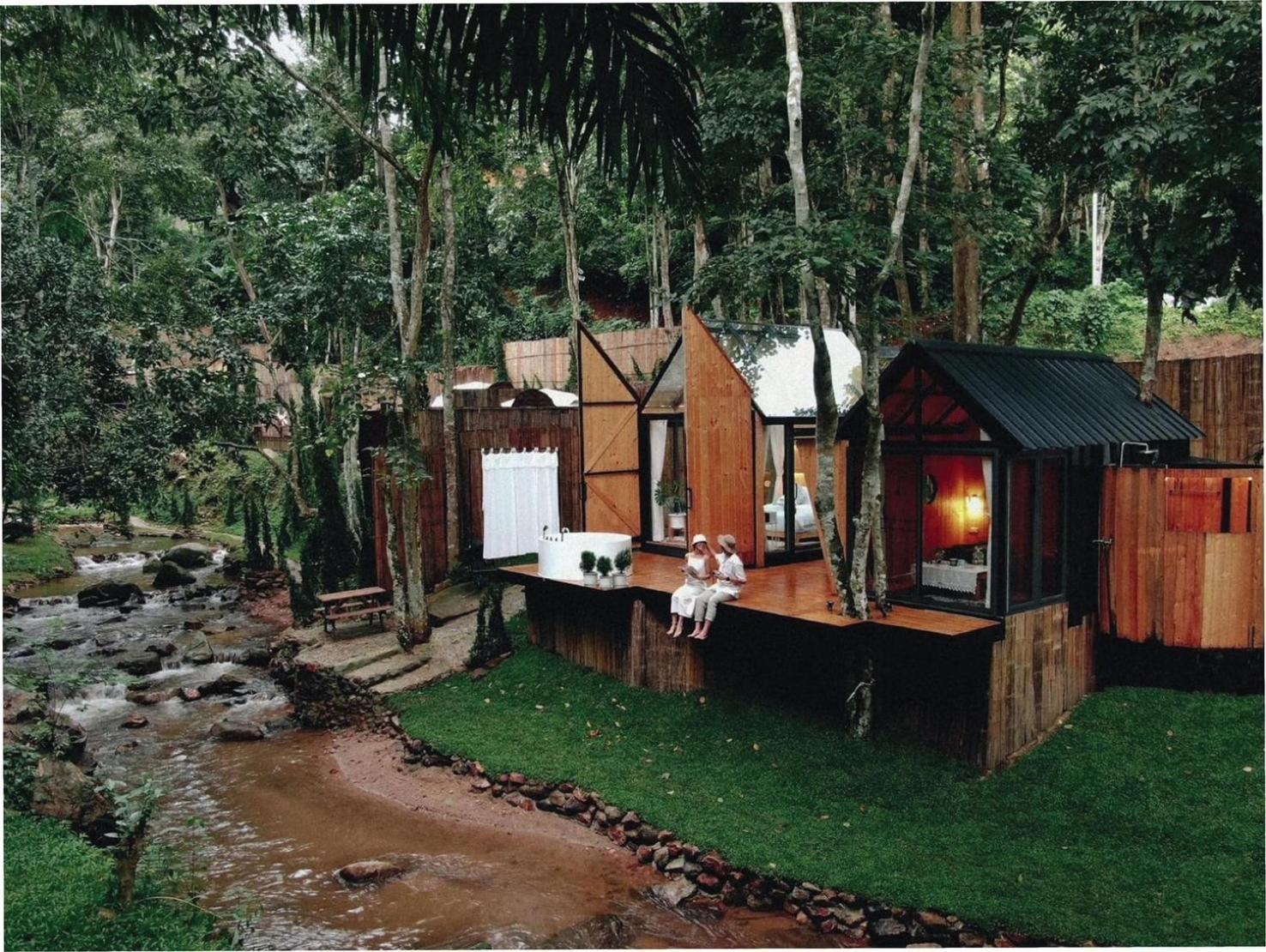 Hotel Morning Star Glamping Ban Pok Nai Exterior foto
