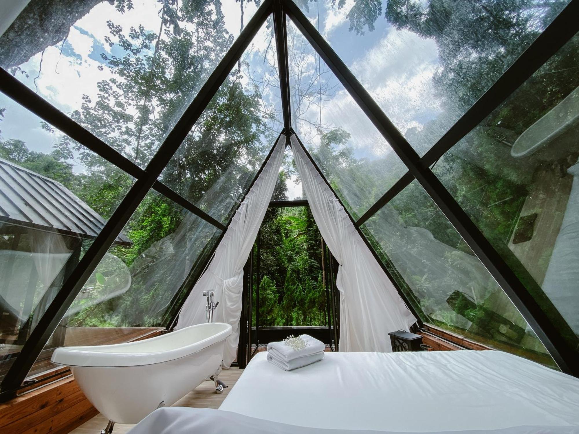 Hotel Morning Star Glamping Ban Pok Nai Exterior foto