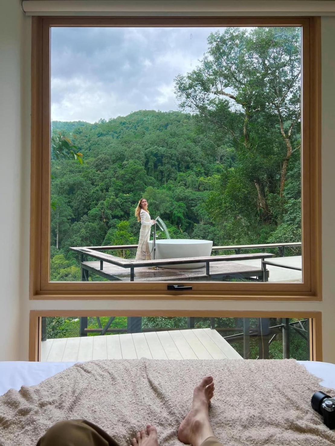 Hotel Morning Star Glamping Ban Pok Nai Exterior foto