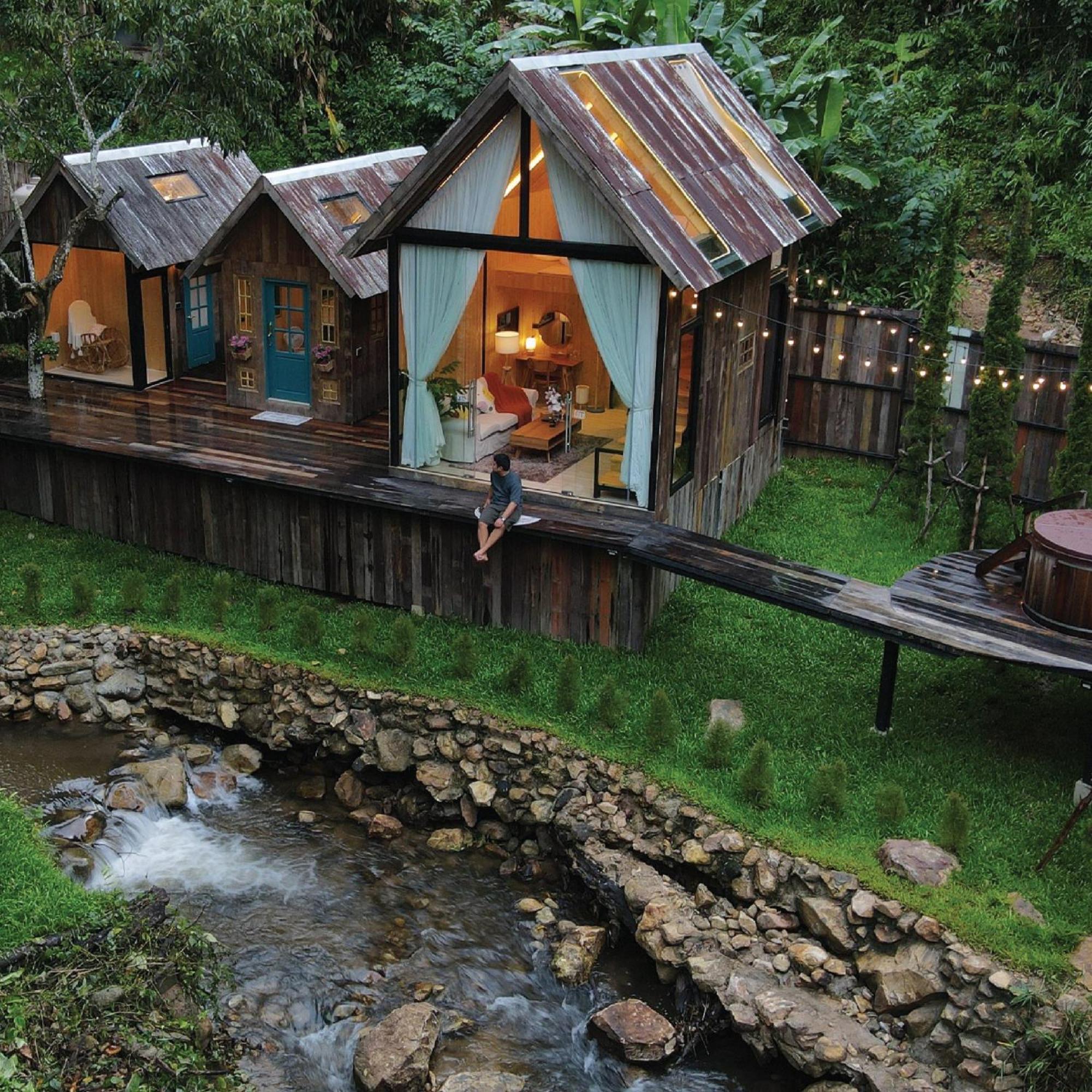 Hotel Morning Star Glamping Ban Pok Nai Exterior foto