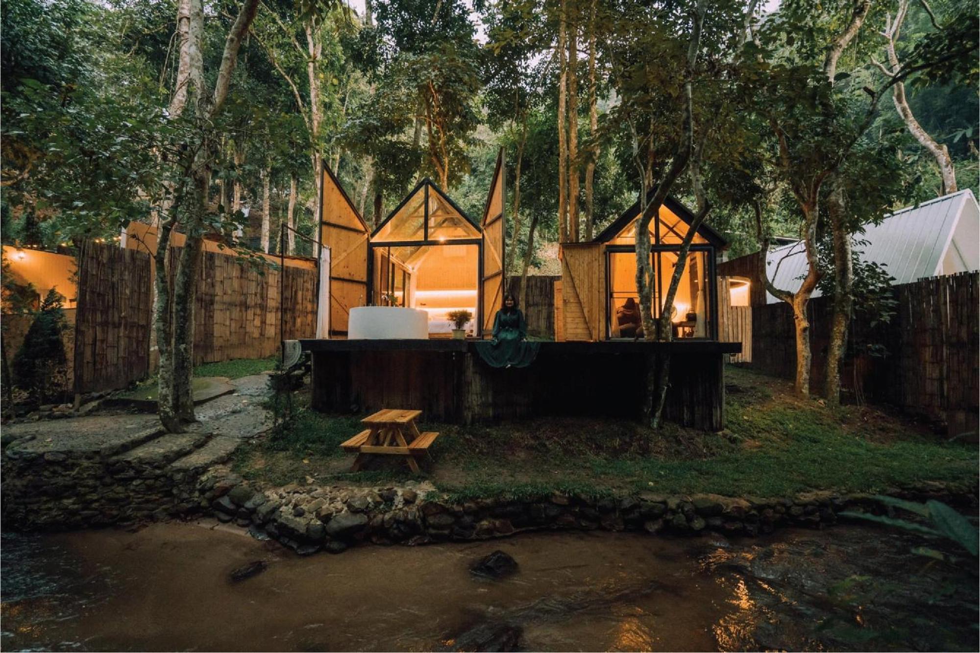 Hotel Morning Star Glamping Ban Pok Nai Exterior foto
